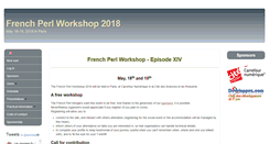 Desktop Screenshot of journeesperl.fr